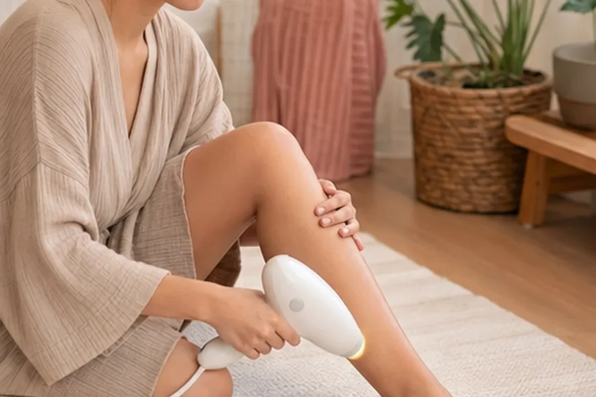 Redaktioneller Beauty-Moment zur Ausgangslage bei Enthaarungscreme für empfindliche Haut