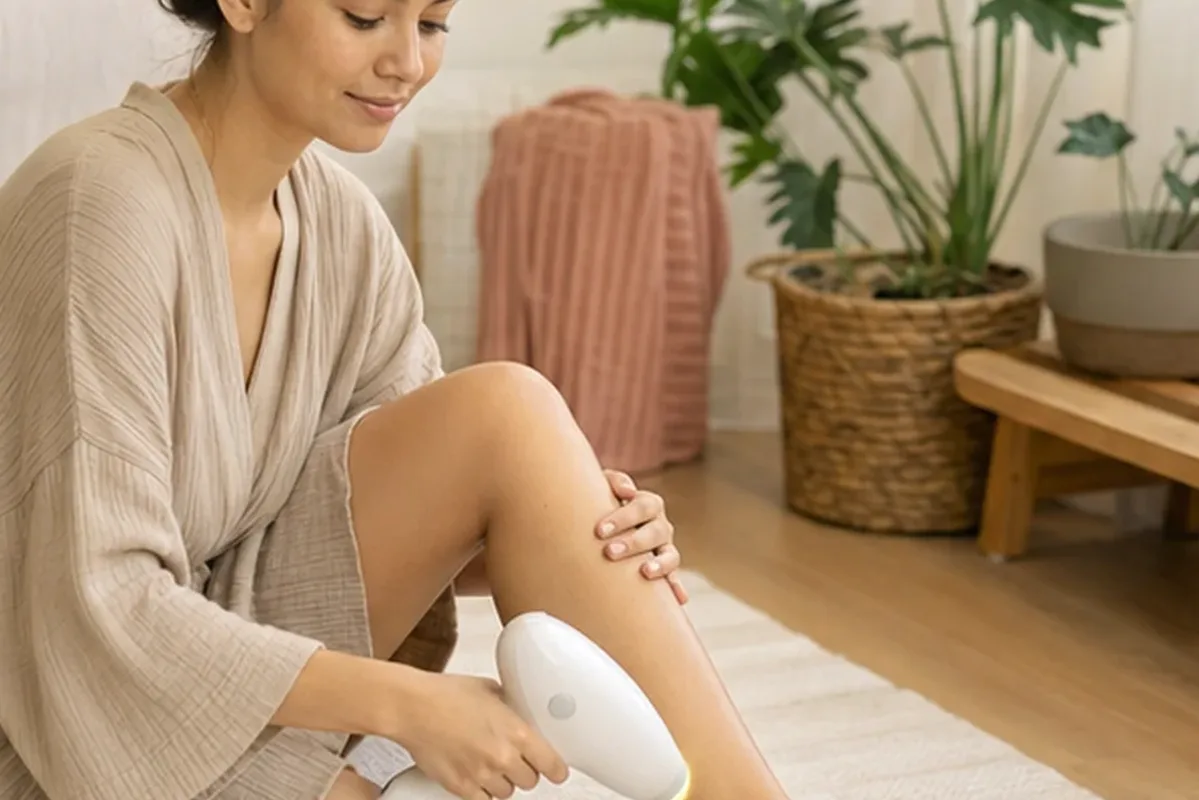 Authentische Beauty-Routine passend zum Thema After-Shave-Pflege für empfindliche Haut