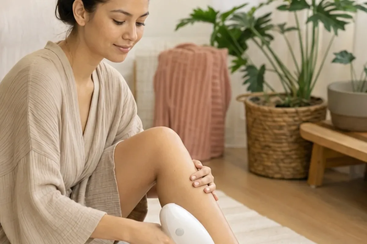 Redaktioneller Beauty-Moment zur Ausgangslage bei Augenbrauen-Trimmer für empfindliche Haut