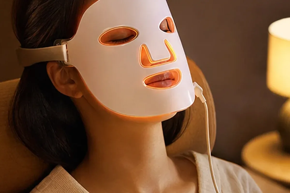Authentischer Wohlfühlmoment passend zum Beauty-Thema Munddusche mit Premium-Anspruch