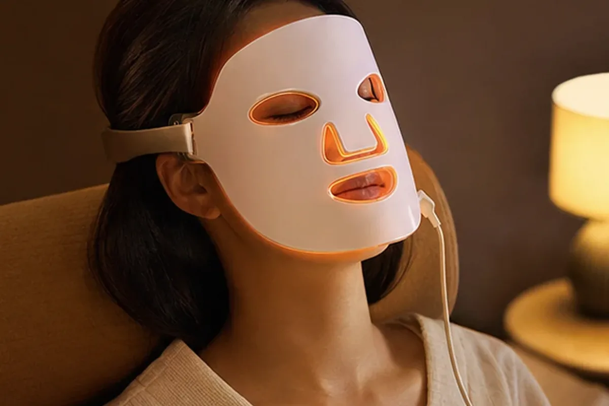 Authentischer Wohlfühlmoment passend zum Beauty-Thema Porenreiniger bei wenig Zeit