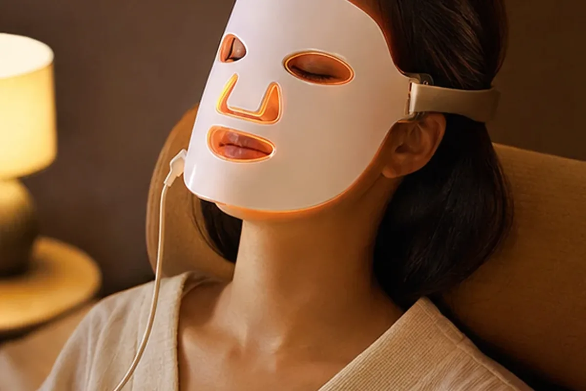 Authentischer Wohlfühlmoment passend zum Beauty-Thema Ionen-Haartrockner für Reisen