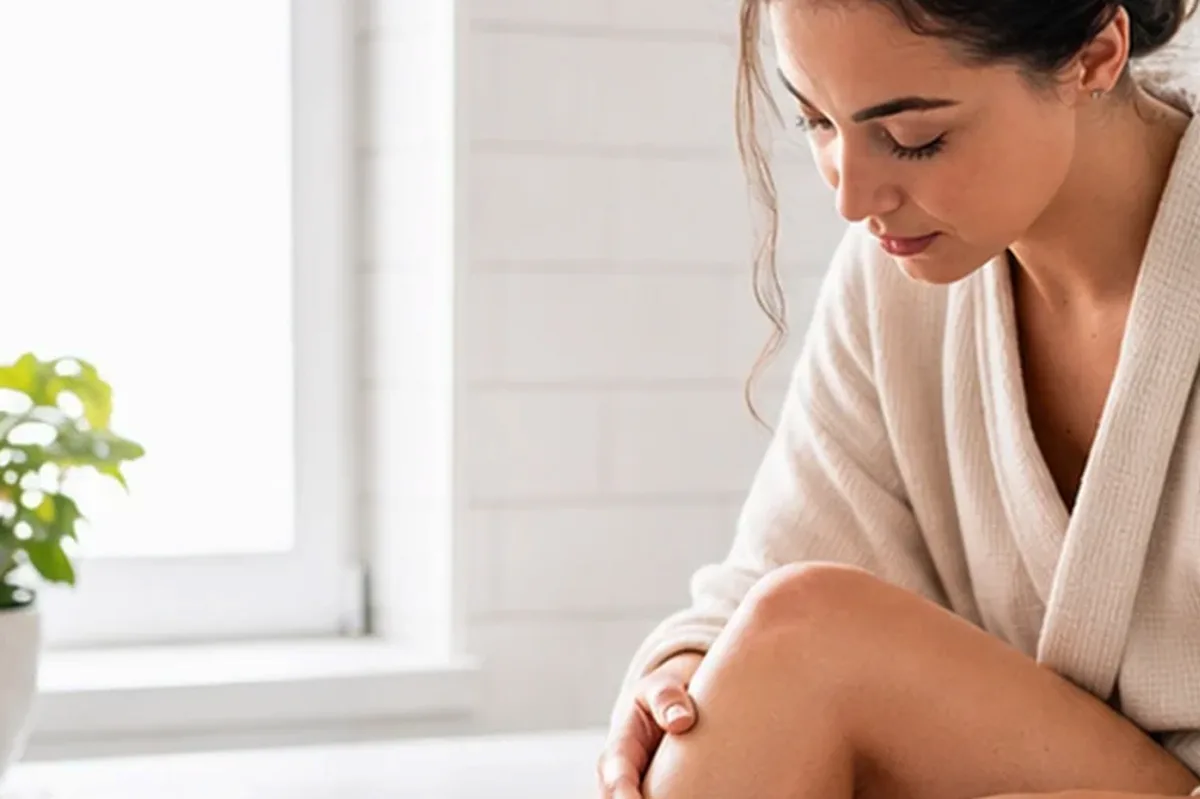 Emotionaler und authentischer Anwendungsmoment rund um Rasieröl für feine Haare