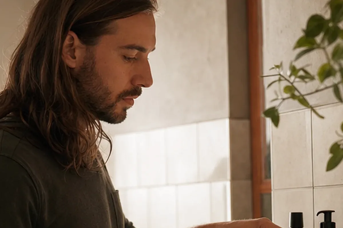 Authentische Beauty-Routine passend zum Thema Kopfhautpflege bei wenig Zeit