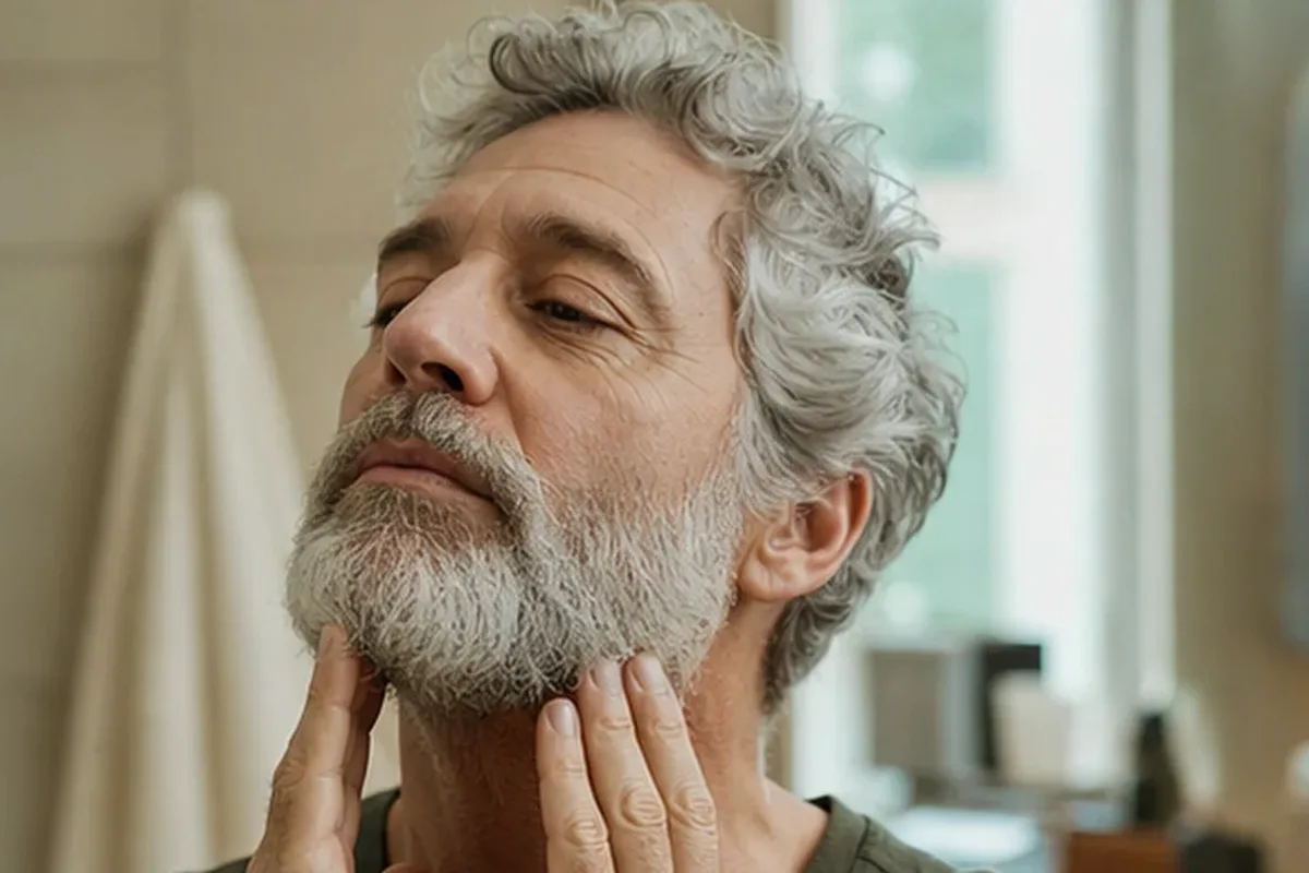Redaktioneller Beauty-Moment zur Ausgangslage bei Männer-Shampoo für empfindliche Haut
