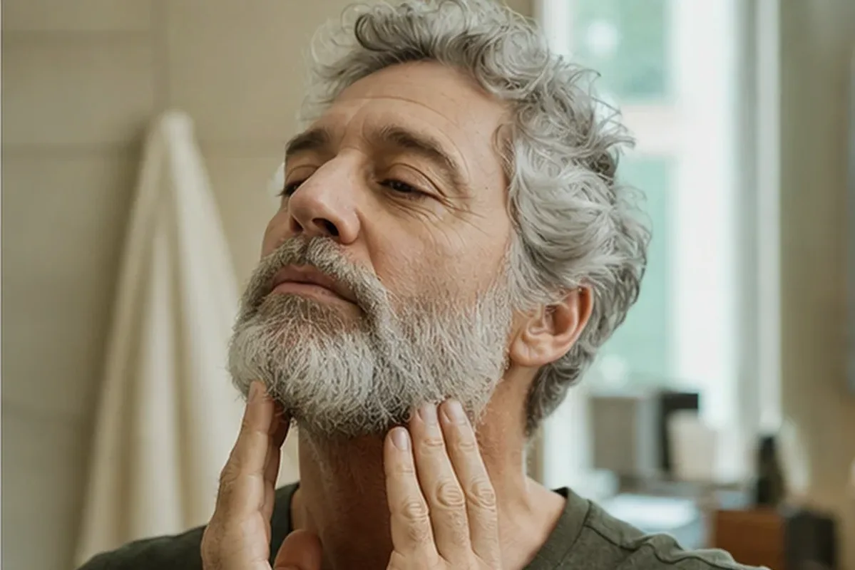 Redaktioneller Beauty-Moment zur Ausgangslage bei Männer-Deodorant für trockene Haut