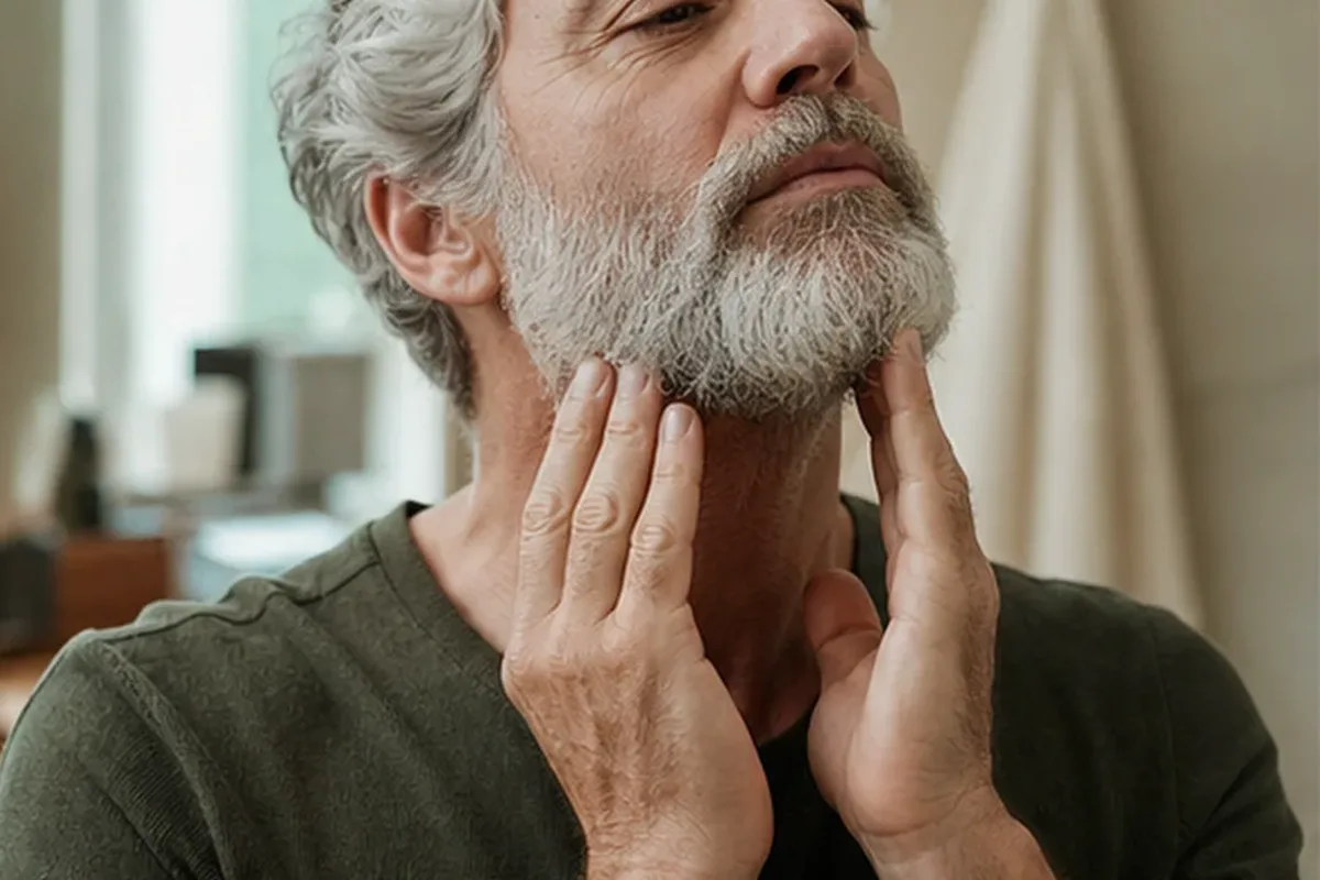 Authentische Beauty-Routine passend zum Thema Männer-Shampoo für fettige Haut