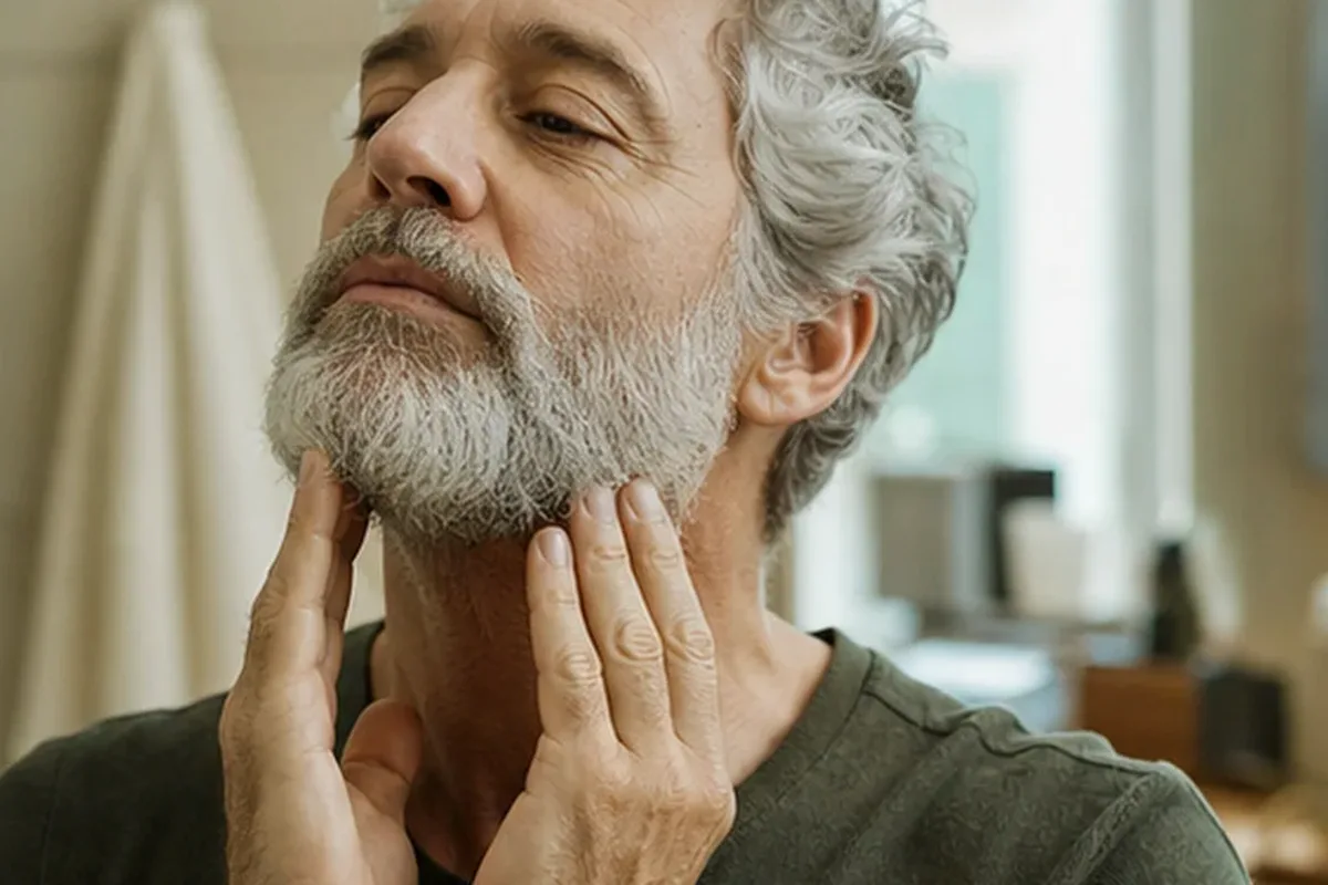 Redaktioneller Beauty-Moment zur Ausgangslage bei Männer-Deodorant bei wenig Zeit
