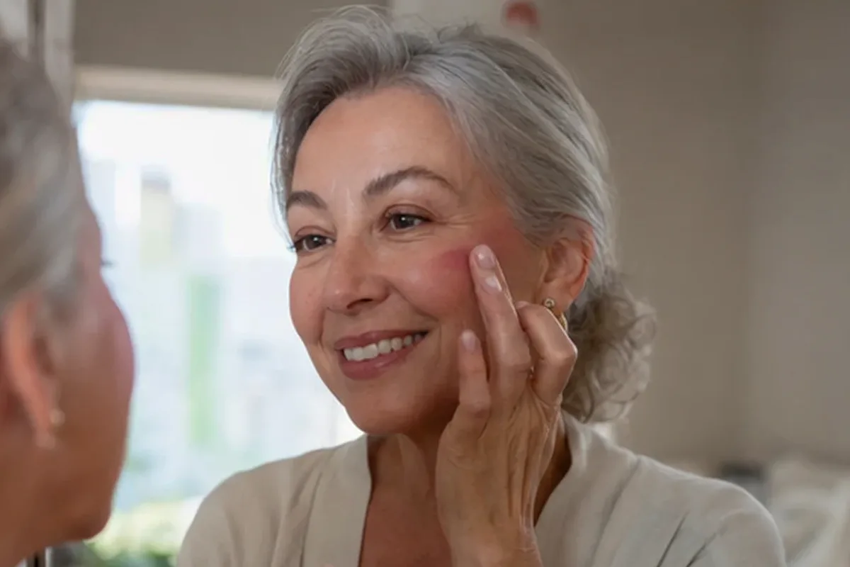 Authentische Beauty-Routine passend zum Thema Lidschatten für langen Halt
