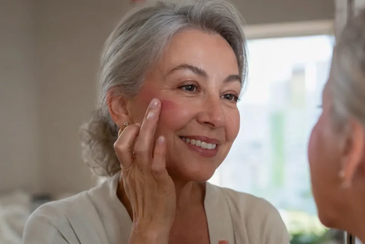 Hochwertige Beauty-Inszenierung zu Auswahlkriterien für Setting Spray bei großen Poren