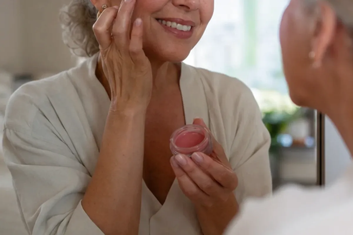 Redaktioneller Beauty-Moment zur Ausgangslage bei Lip Tint für langen Halt