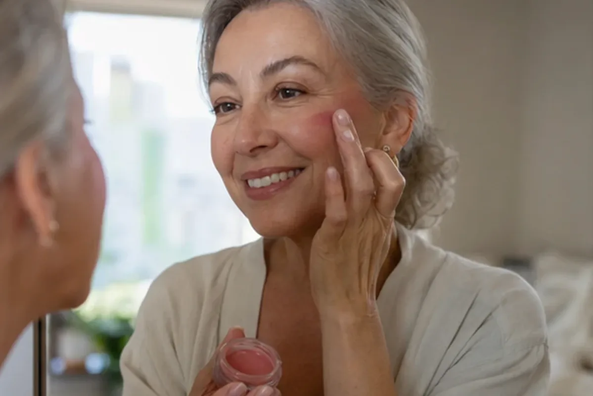 Hochwertige Beauty-Inszenierung zu Auswahlkriterien für Setting Spray bei großen Poren