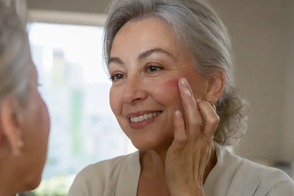 Authentische Beauty-Routine passend zum Thema Lippenstift für empfindliche Haut
