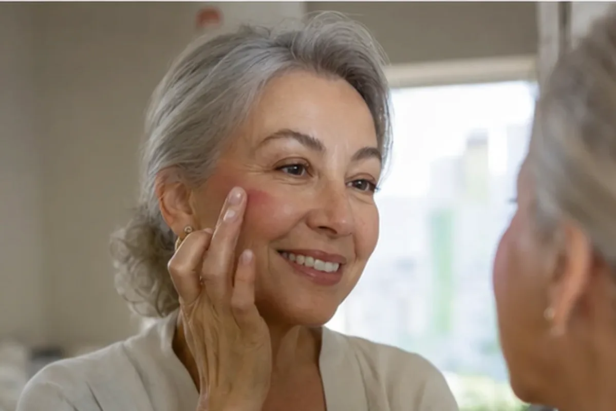Authentische Beauty-Routine passend zum Thema Concealer für ölige Haut
