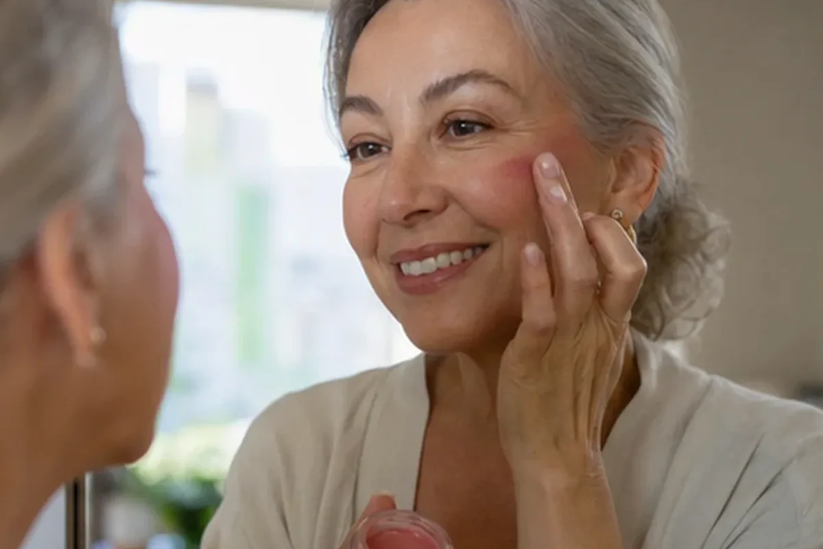 Redaktioneller Beauty-Moment zur Ausgangslage bei Make-up-Pinsel für ölige Haut