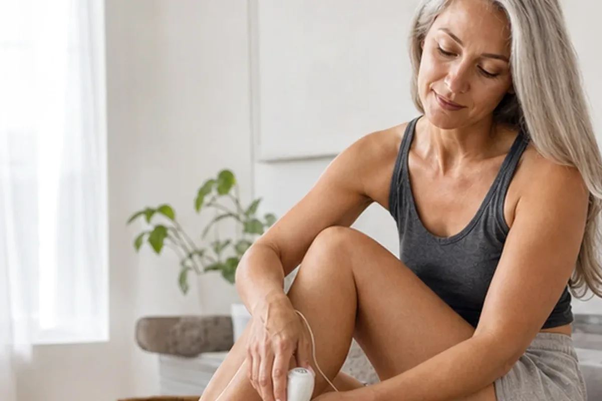Hochwertige Beauty-Inszenierung zu Auswahlkriterien für Enthaarungscreme für die Bikinizone