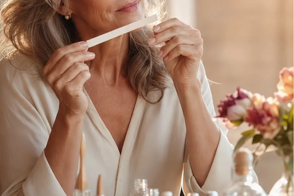 Authentische Beauty-Routine passend zum Thema Vanilleduft mit langer Haltbarkeit