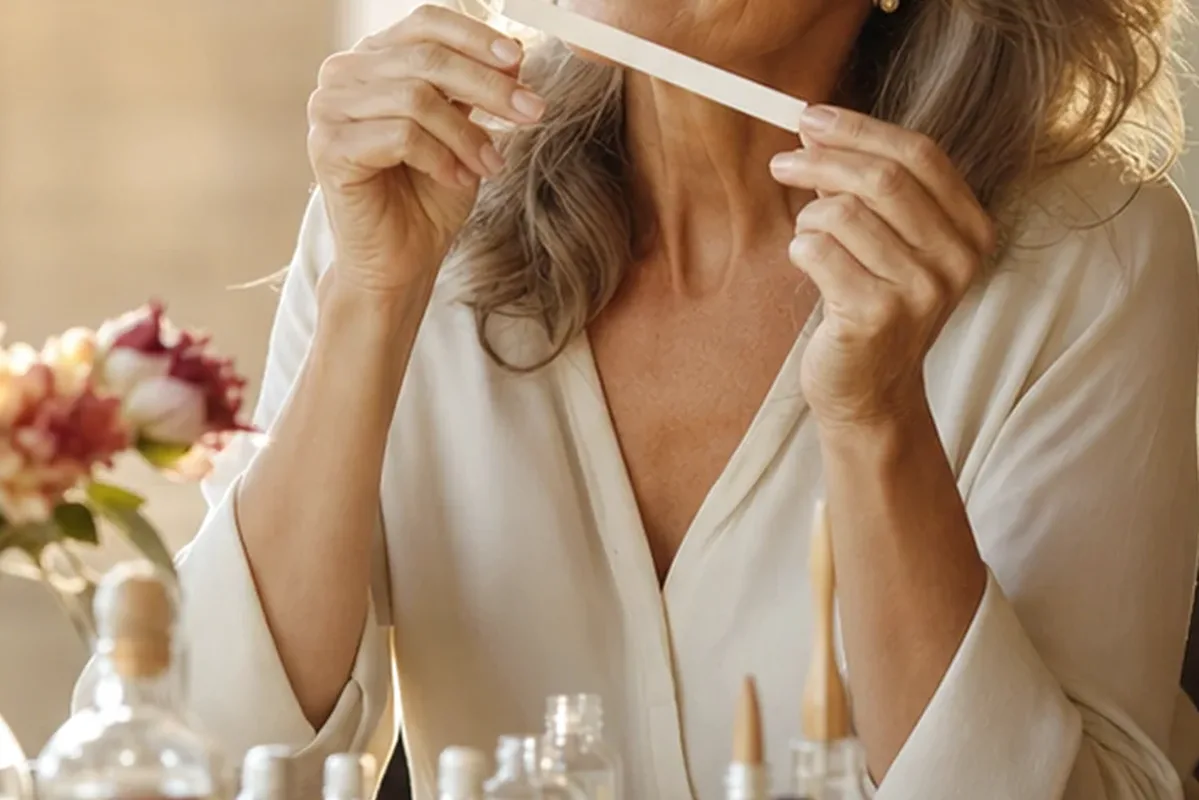 Authentischer Wohlfühlmoment passend zum Beauty-Thema Eau de Parfum bei kaltem Wetter