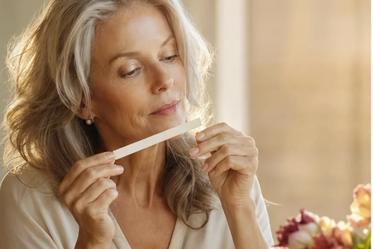 Authentischer Wohlfühlmoment passend zum Beauty-Thema Unisex-Parfum bei warmem Wetter