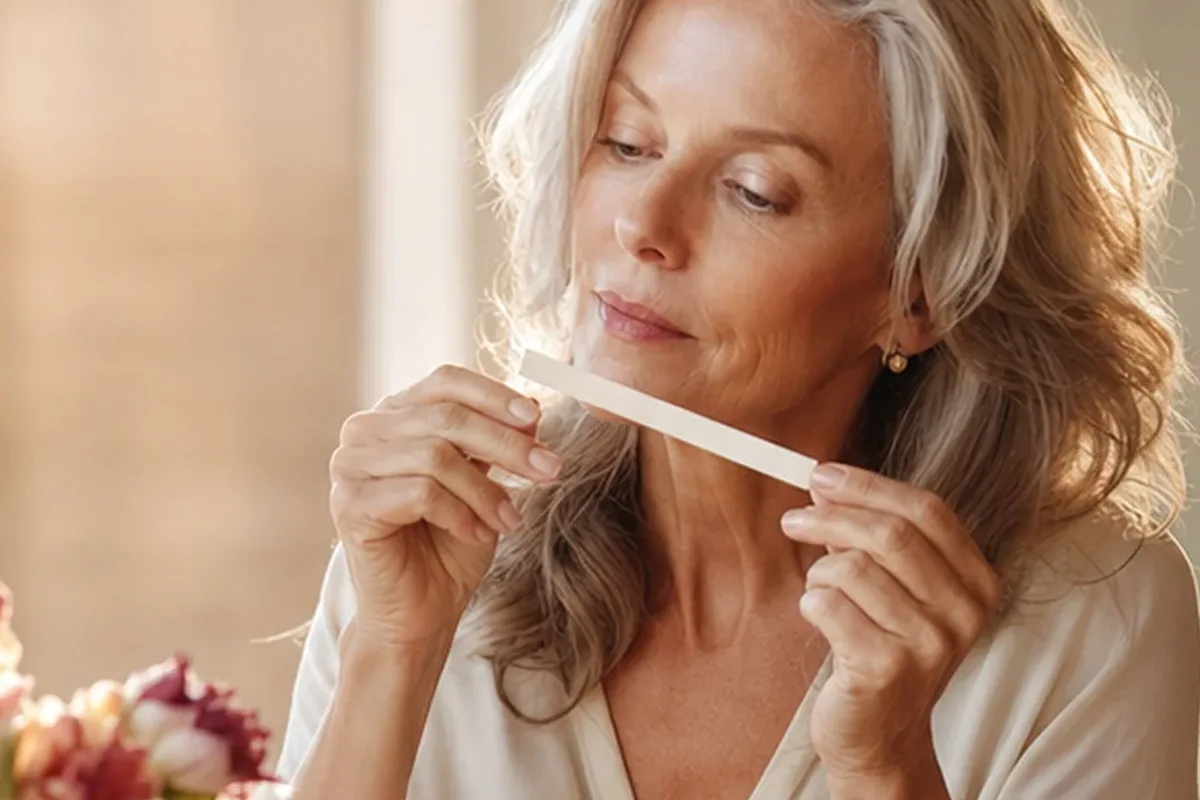 Authentischer Wohlfühlmoment passend zum Beauty-Thema Holziger Duft für einen eleganten Stil