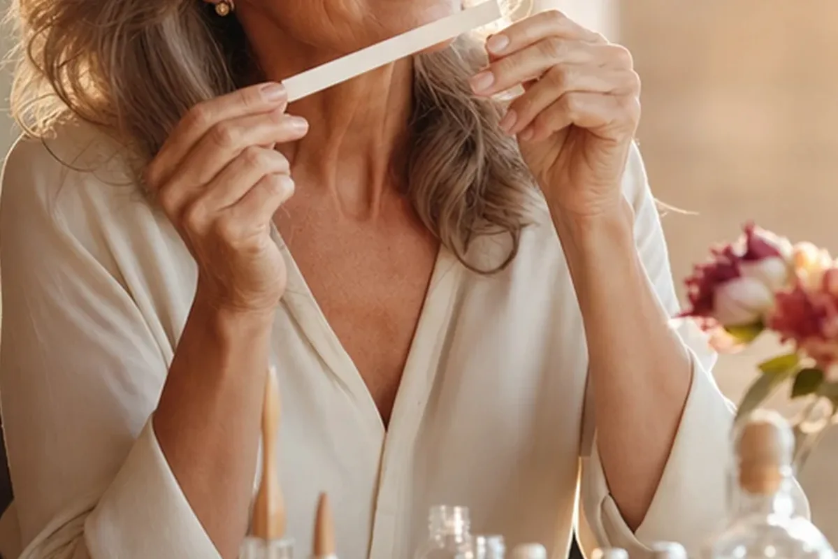 Authentische Beauty-Routine passend zum Thema Rosenduft für einen minimalistischen Stil