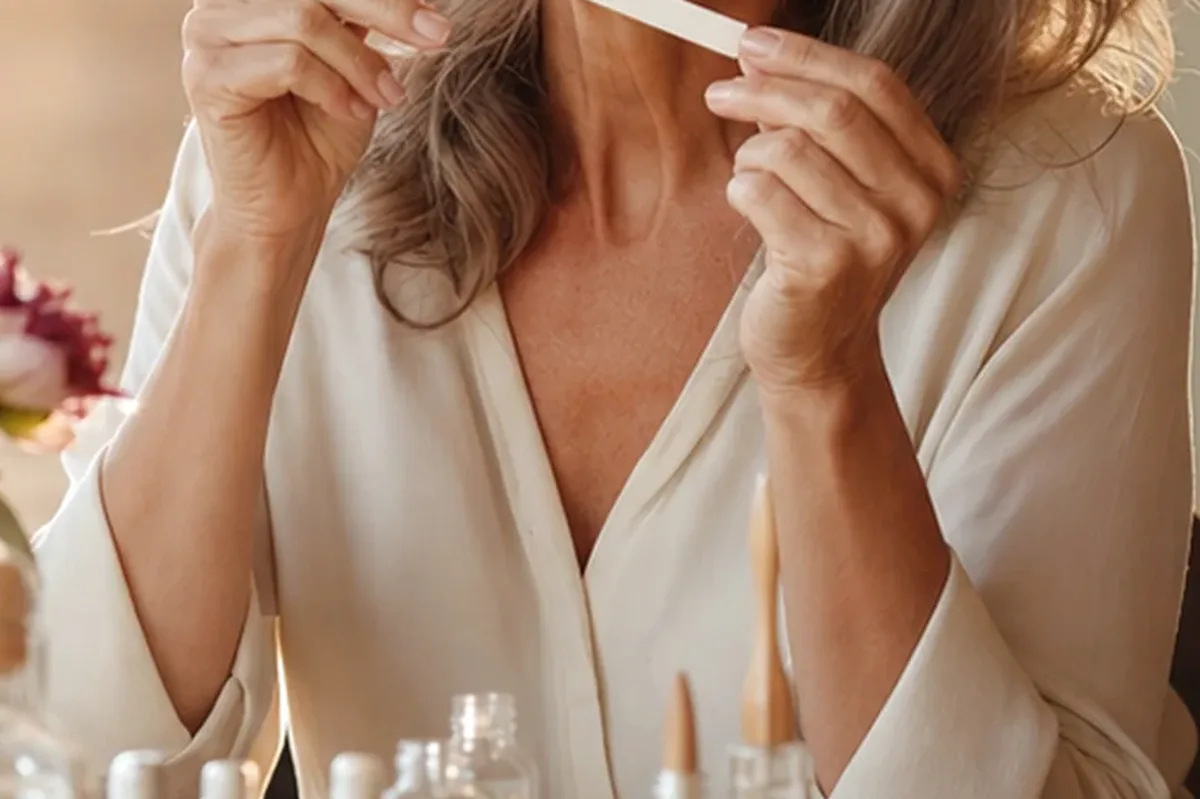 Authentische Beauty-Routine passend zum Thema Zitrischer Duft bei kaltem Wetter