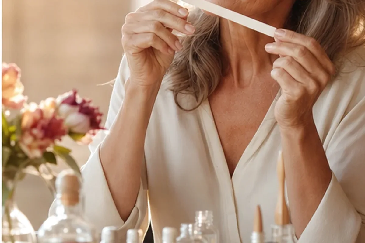 Authentischer Wohlfühlmoment passend zum Beauty-Thema Frischer Duft für Duftanfänger