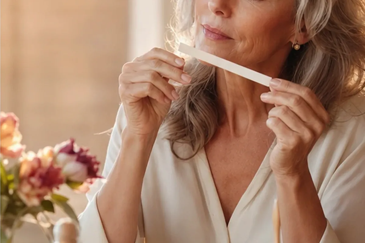 Authentischer Wohlfühlmoment passend zum Beauty-Thema Sommerparfum bei kaltem Wetter