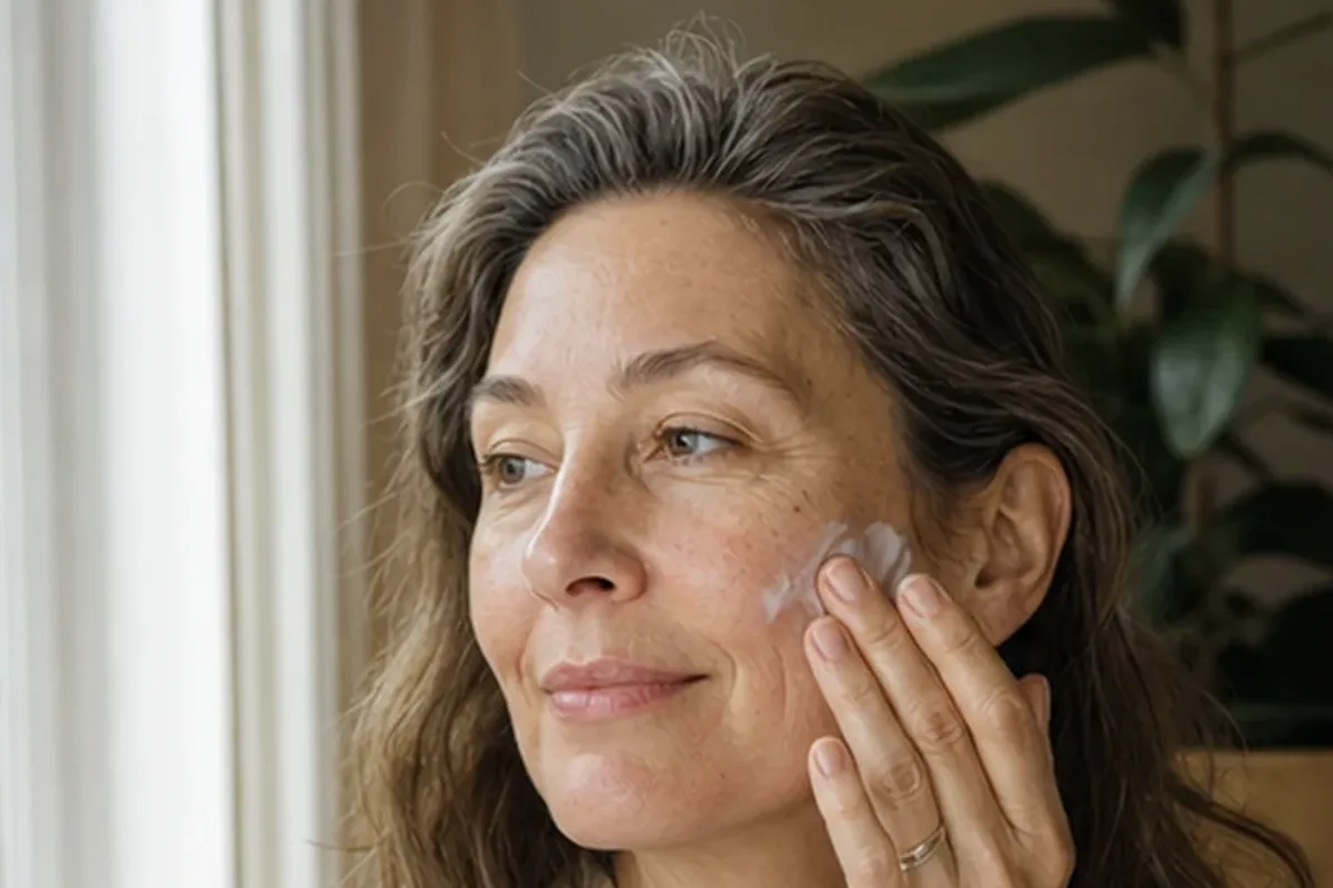 Redaktioneller Beauty-Moment zur Ausgangslage bei Niacinamid-Serum für Mischhaut