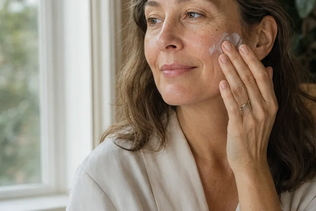 Authentische Beauty-Routine passend zum Thema Feuchtigkeitsserum bei Pigmentflecken