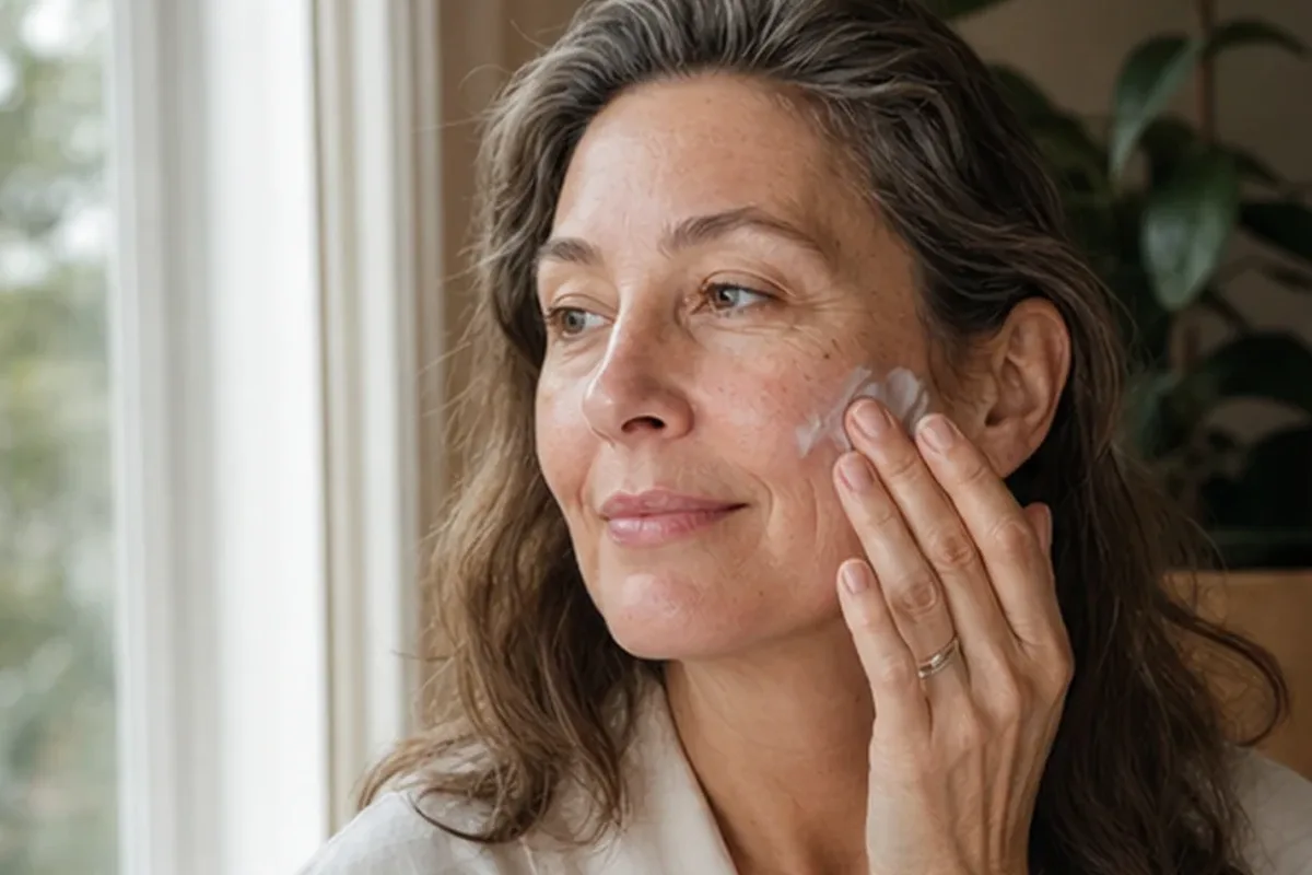 Redaktioneller Beauty-Moment zur Ausgangslage bei Augenpflege für unreine Haut
