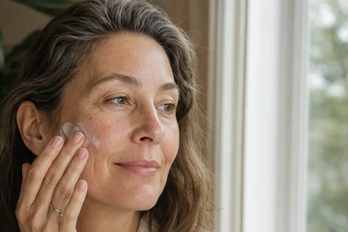 Redaktioneller Beauty-Moment zur Ausgangslage bei Retinol-Serum für fettige Haut