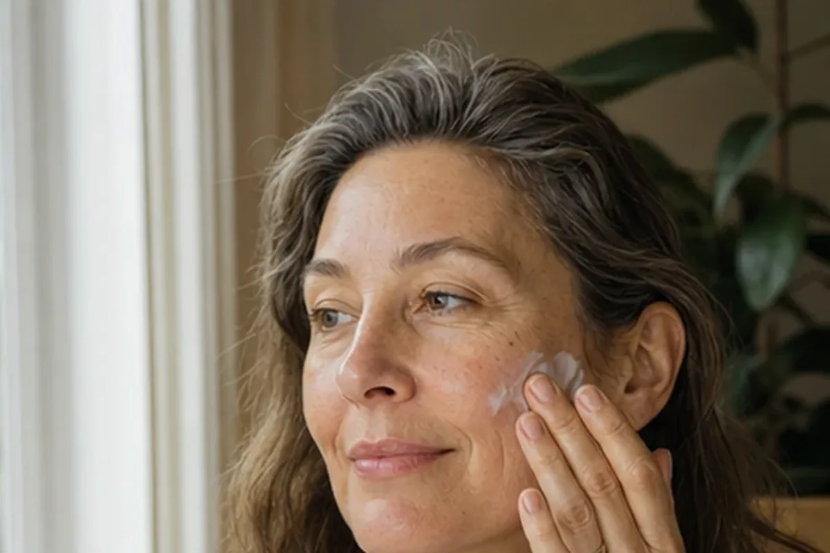 Redaktioneller Beauty-Moment zur Ausgangslage bei Augenpflege für unreine Haut