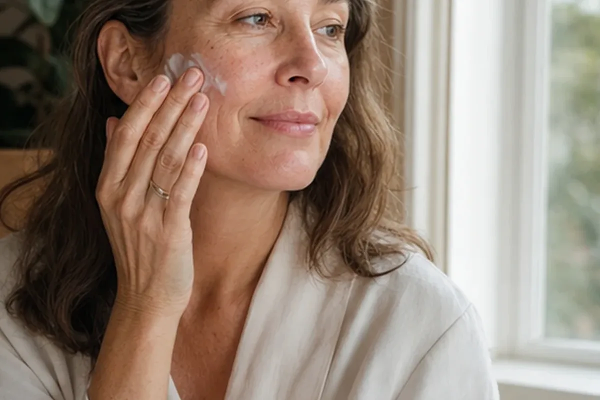 Redaktioneller Beauty-Moment zur Ausgangslage bei Gesichtswasser bei ersten Fältchen