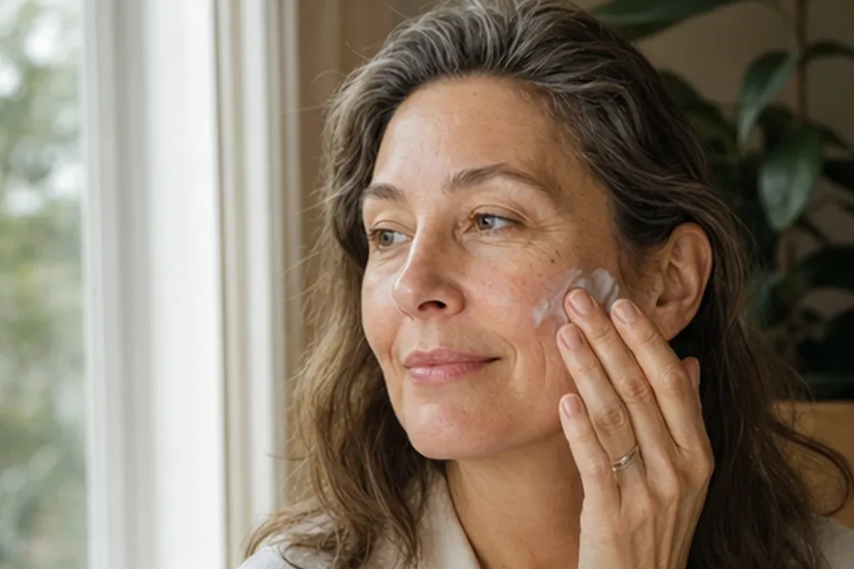 Authentische Beauty-Routine passend zum Thema Gesichtscreme bei Rötungen