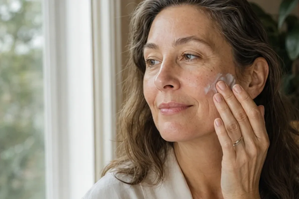 Authentische Beauty-Routine passend zum Thema Augenpflege bei ersten Fältchen