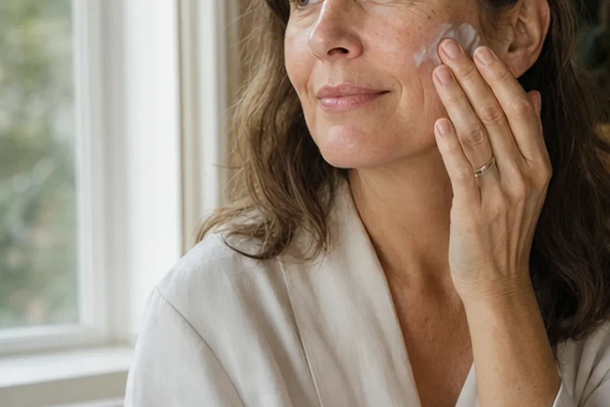 Hochwertige Beauty-Inszenierung zu Auswahlkriterien für Reinigungsöl bei Rötungen