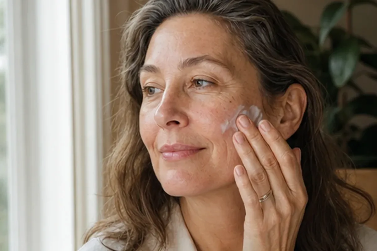 Hochwertige Beauty-Inszenierung zu Auswahlkriterien für Augenpflege für Mischhaut