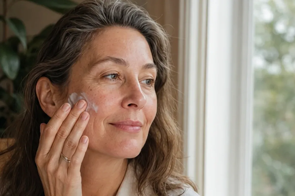Redaktioneller Beauty-Moment zur Ausgangslage bei Augenpflege bei Pigmentflecken