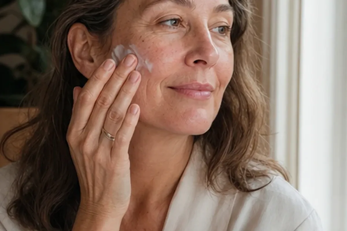 Hochwertige Beauty-Inszenierung zu Auswahlkriterien für Augenpflege für unreine Haut
