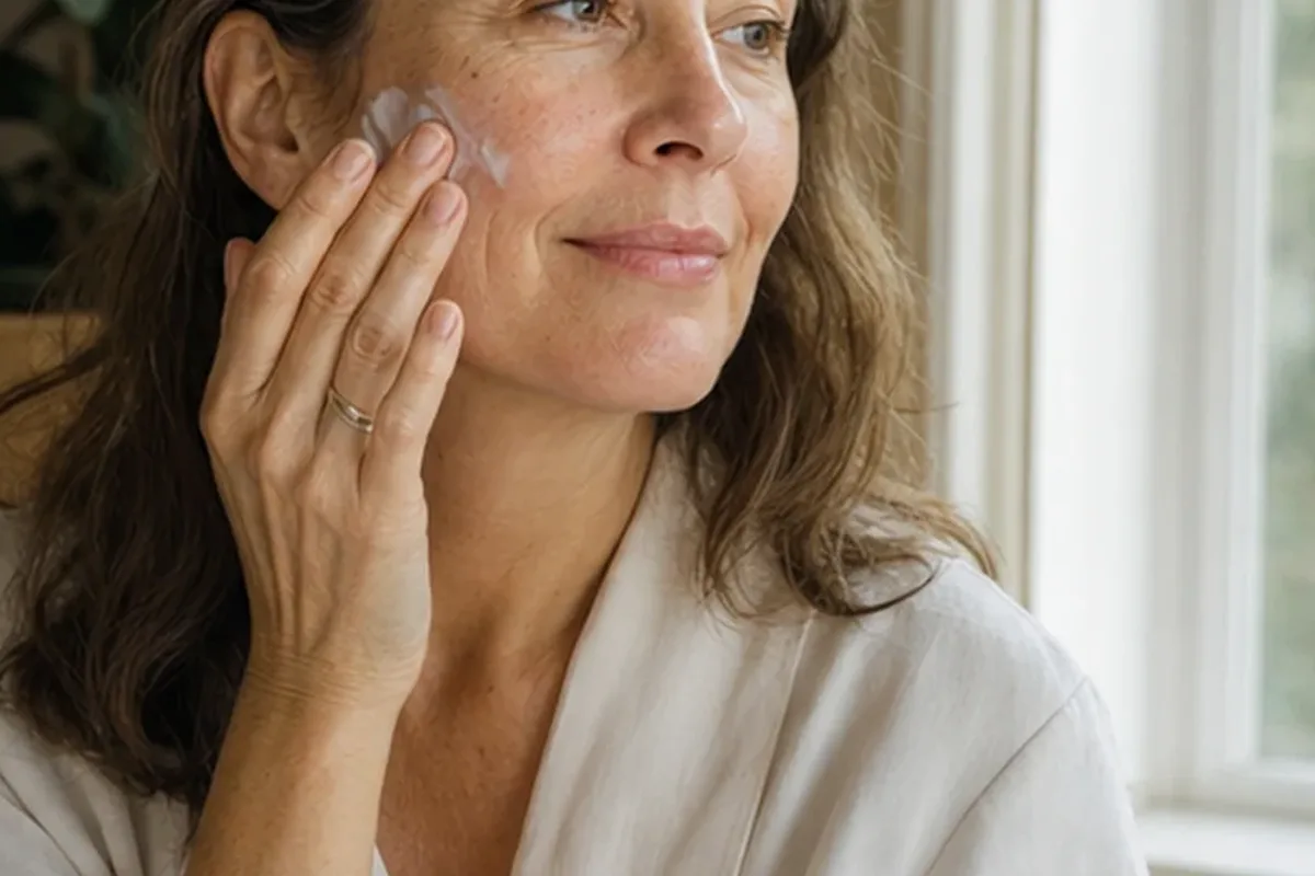 Redaktionelle Detailaufnahme zur Orientierung bei Retinol-Serum für unreine Haut