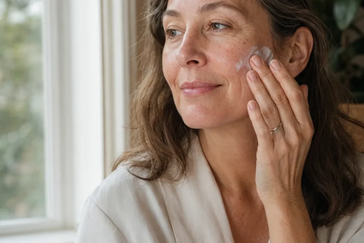 Redaktioneller Beauty-Moment zur Ausgangslage bei Niacinamid-Serum für Mischhaut