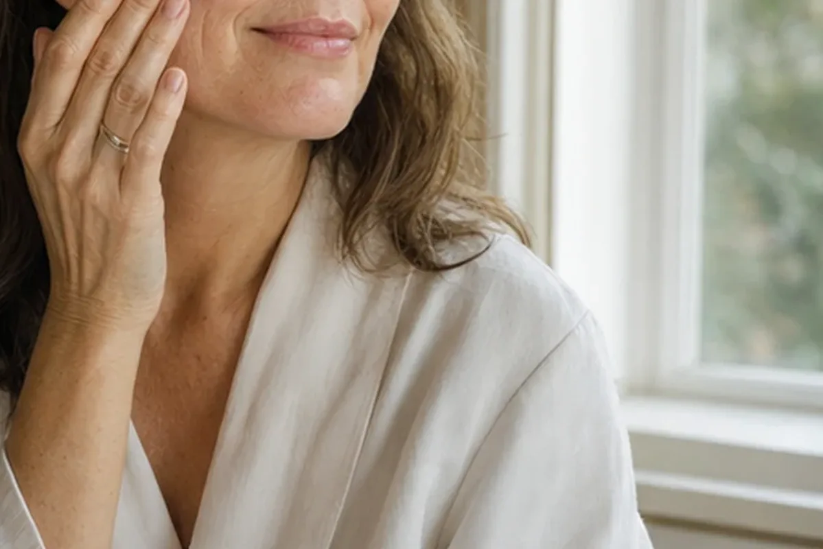 Hochwertige Beauty-Inszenierung zu Auswahlkriterien für Gesichtsreinigung für Mischhaut