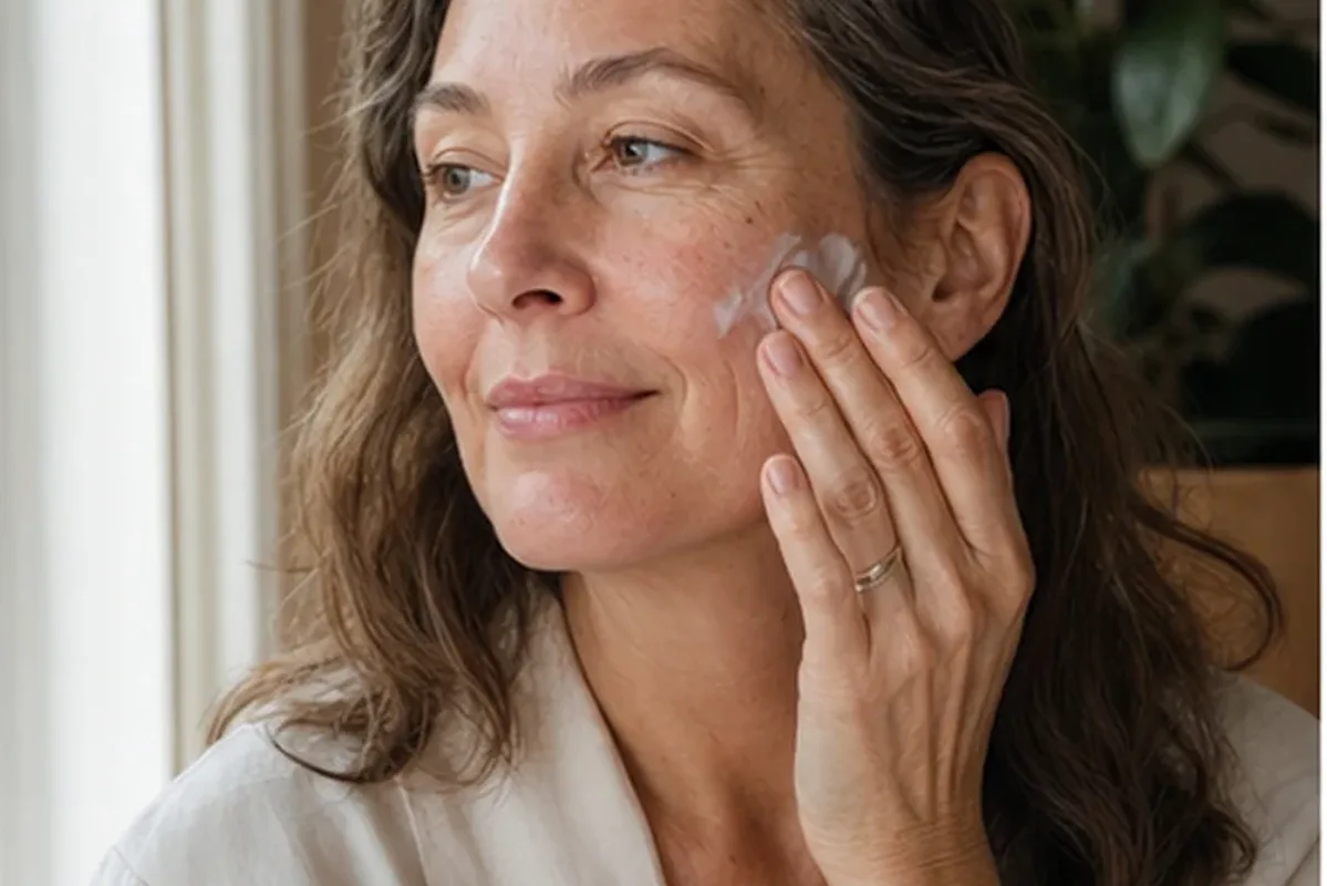 Authentische Beauty-Routine passend zum Thema Hyaluron-Serum bei Pigmentflecken
