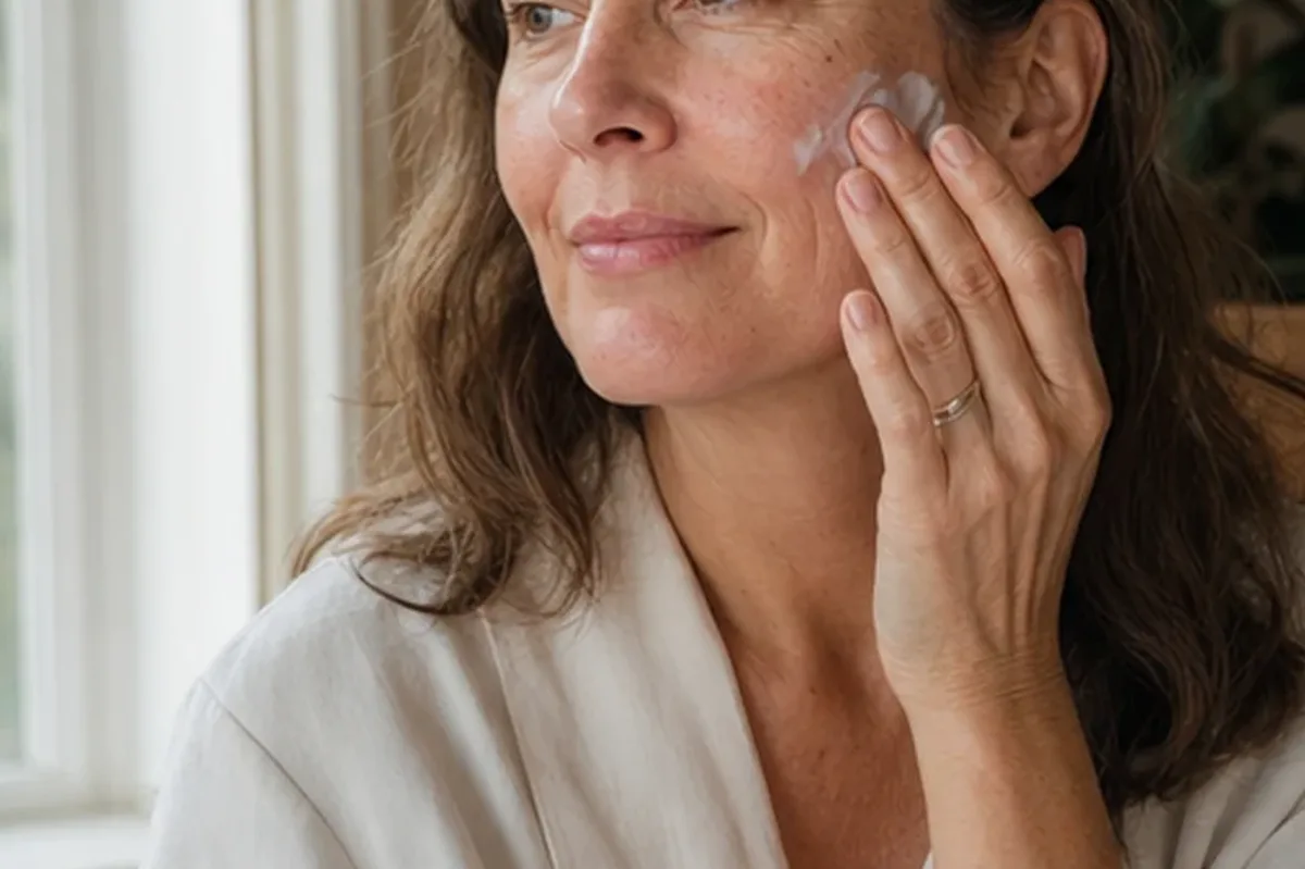 Authentischer Wohlfühlmoment passend zum Beauty-Thema Mizellenwasser für Mischhaut