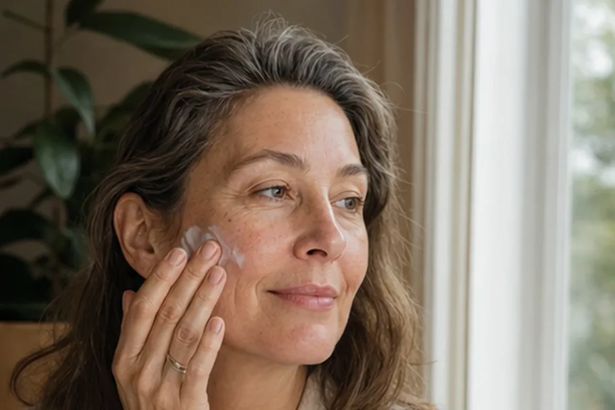 Authentische Beauty-Routine passend zum Thema Anti-Aging-Routine bei Pigmentflecken