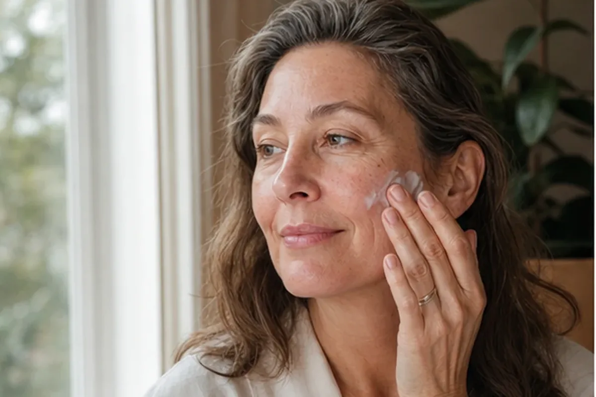 Authentische Beauty-Routine passend zum Thema Hautbarriere-Pflege für Mischhaut