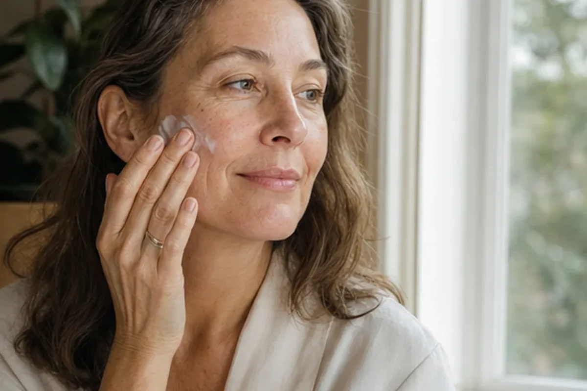 Authentischer Wohlfühlmoment passend zum Beauty-Thema Mizellenwasser bei Rötungen