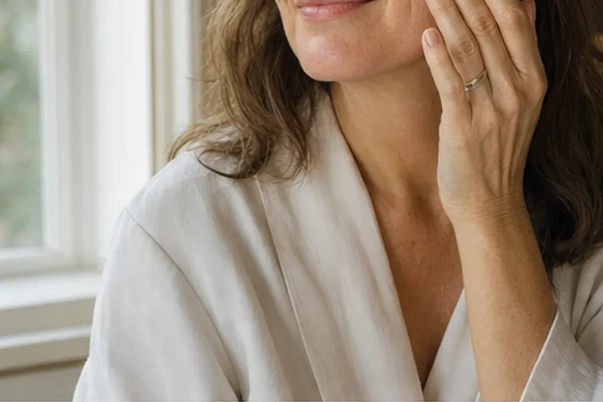 Emotionaler und authentischer Anwendungsmoment rund um Chemisches Peeling für fettige Haut