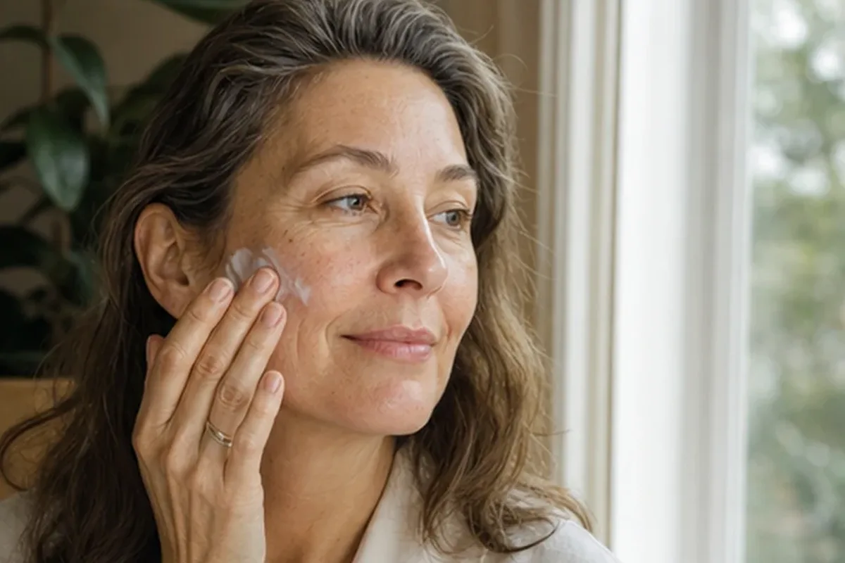 Hochwertige Beauty-Inszenierung zu Auswahlkriterien für Augenpflege bei ersten Fältchen